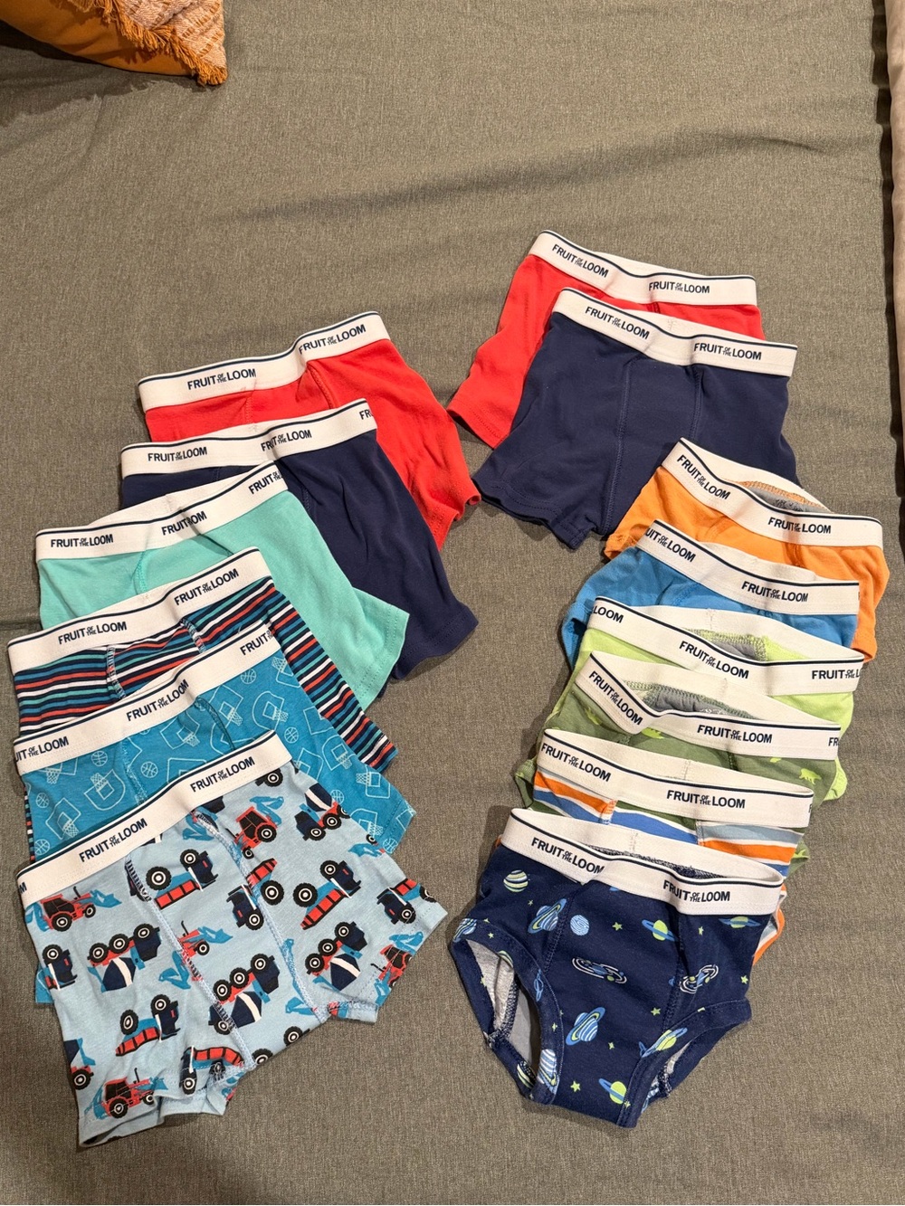 14 pair Toddler Boy Training Underwear